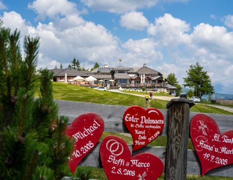 Heiraten am Berg auf der Gamskogelhütte