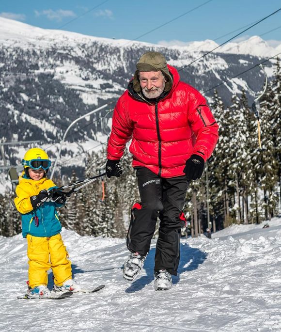 Skifahren mit Kindern am Katschberg Aineck