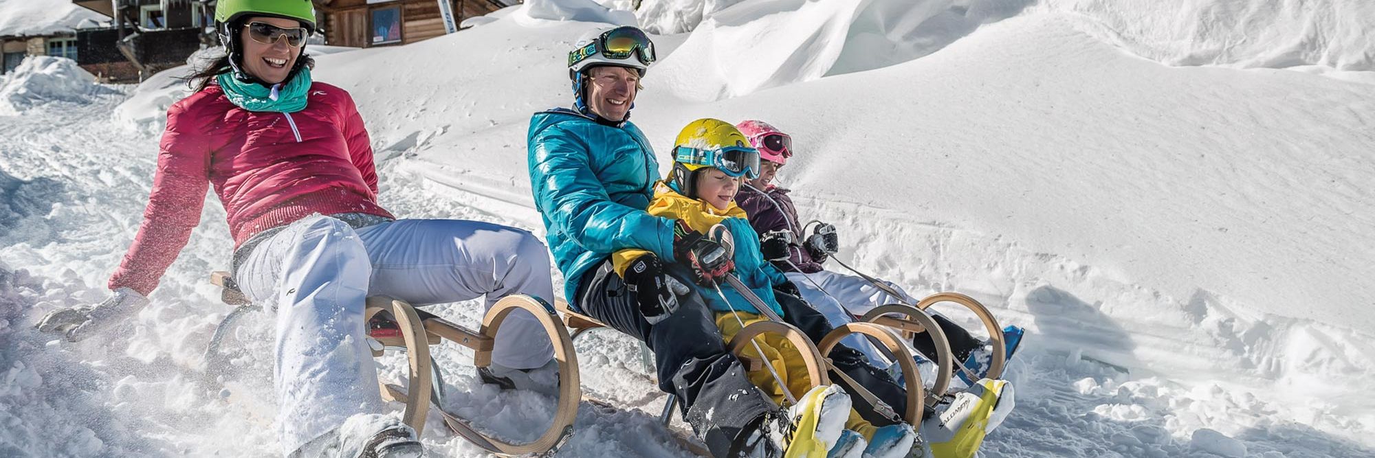 Day and night tobogganing at Katschberg