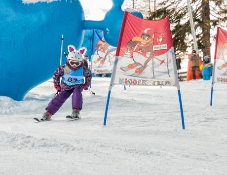 Skifahren mit Kindern am Katschberg