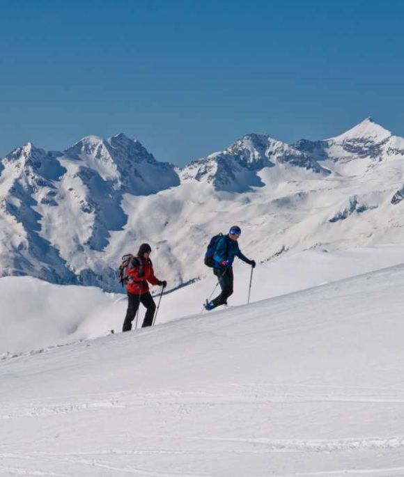 Skitourengeher am Katschberg