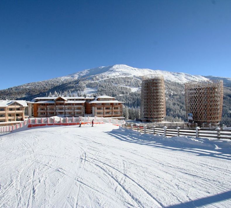 Skigebiet in Österreich